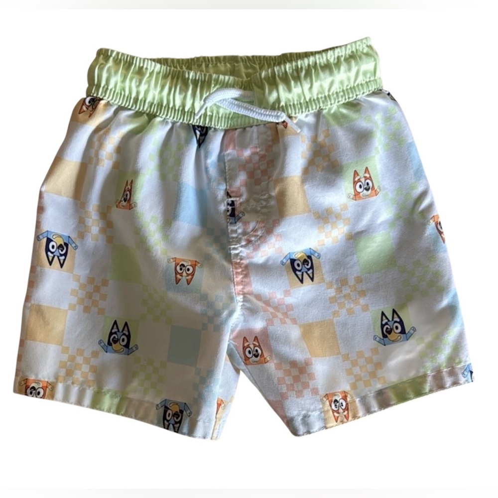 Bluey Print Swim Trunks